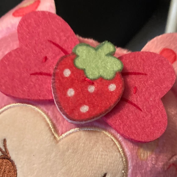 Pink Plush Toy with Strawberry Bow scented - Picture 6 of 10